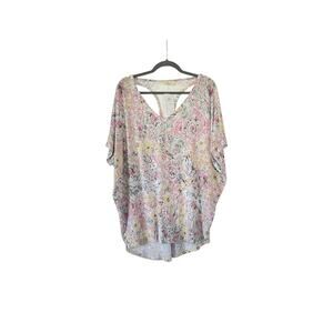 Ladies Be Stage Floral Top Size Medium